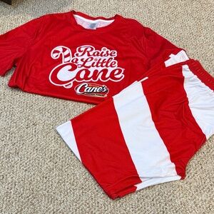 Raising cane’s pajamas nwot